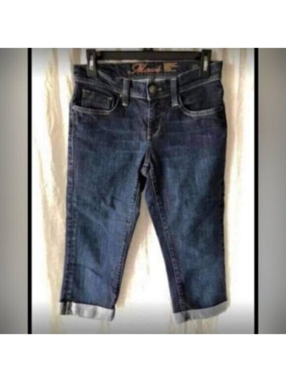 Mavi - designer Denim Blue Jean Capris Women's Sz 26 BUNDLE & SAVE 30%